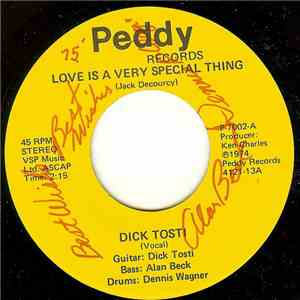 Dick Tosti - Love Is A Very Special Thing album