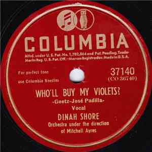 Dinah Shore - Who'll Buy My Violets? album