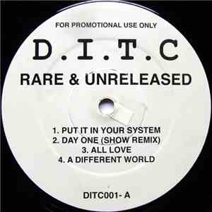 D.I.T.C - Rare & Unreleased album