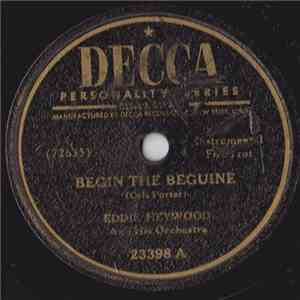 Eddie Heywood And His Orchestra - Begin The Beguine / Lover Man (Oh, Where Can You Be?) album