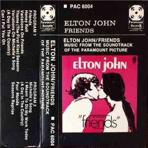 Elton John - Friends (Original Soundtrack Recording) album