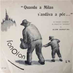 Fedro Alisani - Quandu A Milan S'Andâva A Pée (Quando A Milano Ci Si Andava A Piedi) album