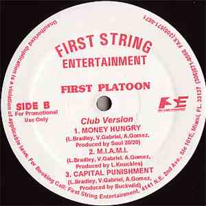 First Platoon - Money Hungry album