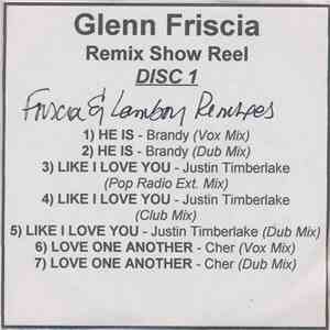 Friscia & Lamboy - Remix Show Reel album