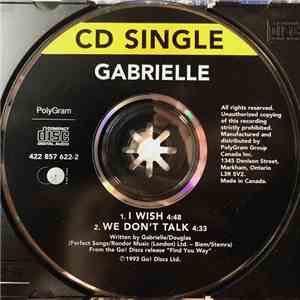 Gabrielle - I Wish / We Don't Talk album