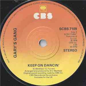Gary's Gang - Keep On Dancin' album