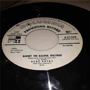 Gene Autry - Barney The Bashful Bullfrog/Little Peter Punkin Eater album
