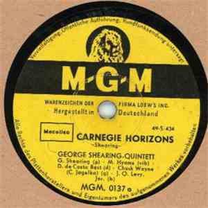 George Shearing-Quintet - Carnegie Horizons / Indian Summer album