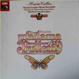 Giacomo Puccini, Maria Meneghini Callas, Nicolai Gedda, Luisa Villa, Mario Borriello, Herbert Von Karajan, Teatro Alla Scala - Puccini Madama Butterfly album