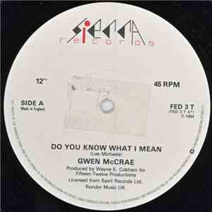 Gwen McCrae - Do You Know What I Mean? album