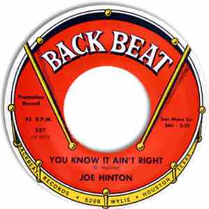 Joe Hinton  - You Know It Ain't Right / Love Sick Blues album