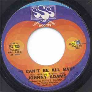 Johnny Adams - I Can't Be All Bad album