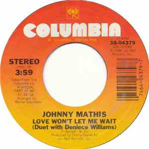 Johnny Mathis - Love Won't Let Me Wait album