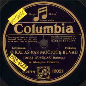 Jonas Būtėnas - O Kai Aš Pas Močiutė Buvau / Eina Garsas Nuo Rubežiaus album