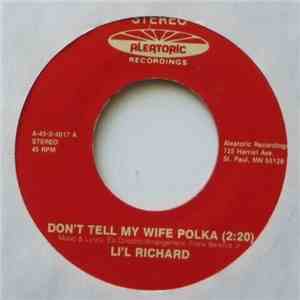 Li'l Richard And His Polka Band - Don't Tell My Wife Polka album
