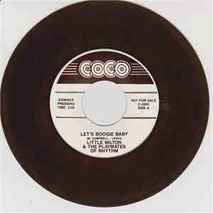 Little Milton, The Playmates Of Rhythm, The Numbers  - Let's Boogie Baby/My Pillow album