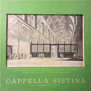 Lorenzo Perosi, Coro Della Cappella Sistina - Adoramus Te album