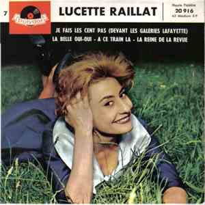 Lucette Raillat - Je Fais Les Cent Pas (Devant Les Galeries Lafayette) album