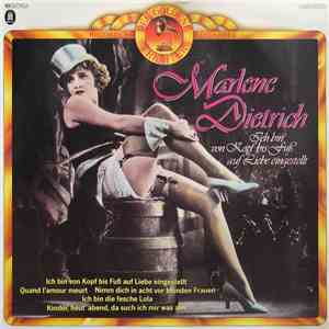 Marlene Dietrich - Ich Bin Von Kopf Bis Fuß Auf Liebe Eingestellt album