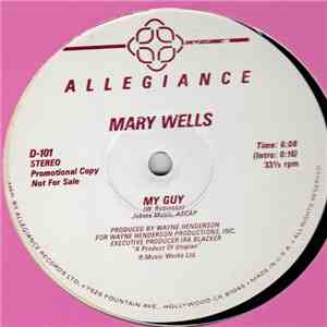 Mary Wells - My Guy album