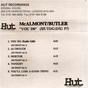 McAlmont/Butler - You Do album