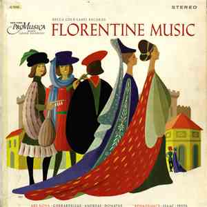 New York Pro Musica, LaNoue Davenport - Florentine Music album