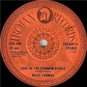 Nicky Thomas - Love Of The Common People album