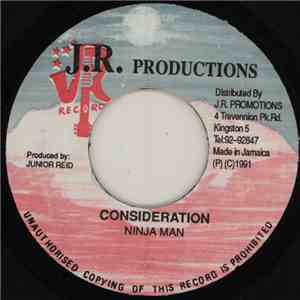 Ninja Man - Consideration album