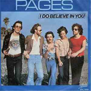 Pages  - I Do Believe In You album