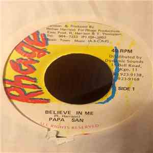 Papa San - Believe In Me album