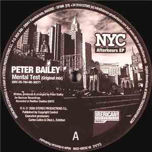 Peter Bailey / Richie Santana - NYC Afterhours EP album