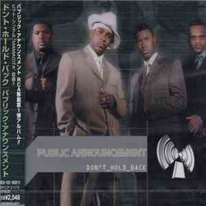 Public Announcement - Don't Hold Back album