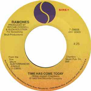 Ramones - Time Has Come Today / Psycho Therapy album