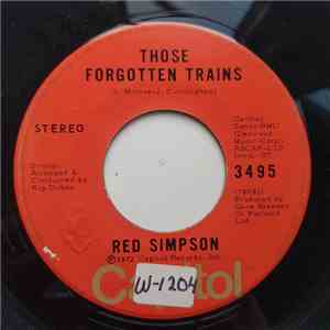 Red Simpson - Those Forgotten Trains / Milesaver Man album