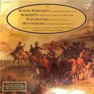Rimski-Korsakov, Borodine, Tchaïkovski, Moussorgski - La grande Pâque Russe, op.36 - Danses Polovtsiennes du "Prince Igor" - ouverture 1812, op. 49 - Une nuit sur le mont chauve album