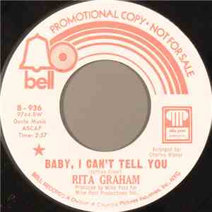 Rita Graham - Baby, I Can't Tell You album