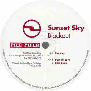 Sunset Sky - Blackout album