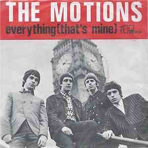 The Motions - Everything (That's Mine) album