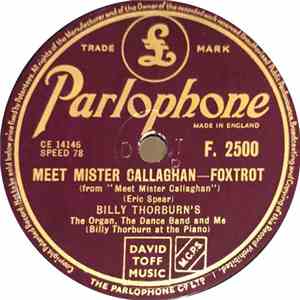 The Organ, The Dance Band & Me - Meet Mister Callaghan / Blackpool Bounce album