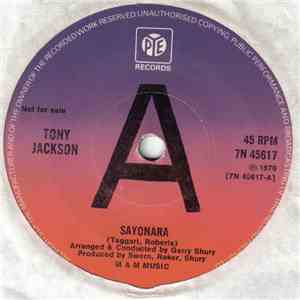 Tony Jackson - Sayonara album