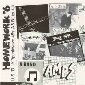 Various - Homework #6: U.S. "D.I.Y."/punkwave 45s: A & B album