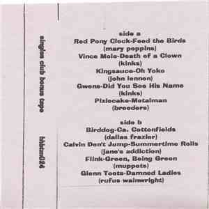 Various - Singles Club Bonus Tape album