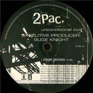2Pac - Unconditional Love album