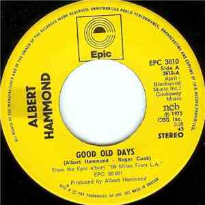 Albert Hammond - Good Old Days album