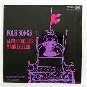 Alfred Deller, Mark Deller, Desmond Dupre - Folk Songs album