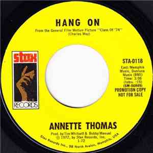 Annette Thomas - Hang On / Nothing Is Everlasting album
