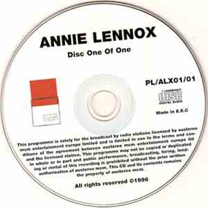 Annie Lennox - Coca-Cola Planet Live! album