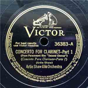 Artie Shaw & His Orchestra - Concerto For Clarinet album