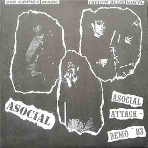 Asocial - Asocial Attack - Demo '83 album