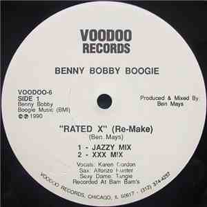 Benny Bobby Boogie - Rated X (Re-Make) album